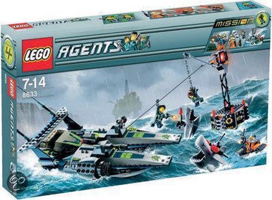LEGO Agents Speedboot Reddingsactie - 8633