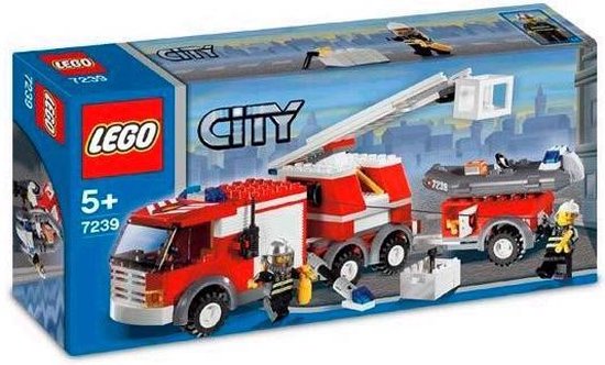 LEGO City Brandweerwagen - 7239