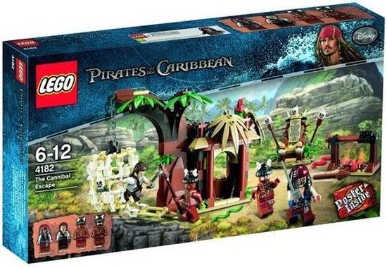 LEGO Pirates of the Caribbean Kannibaal Ontsnapping - 4182