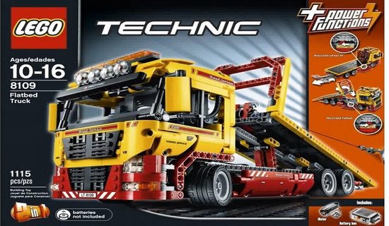LEGO Technic Truck met Laadplatform - 8109