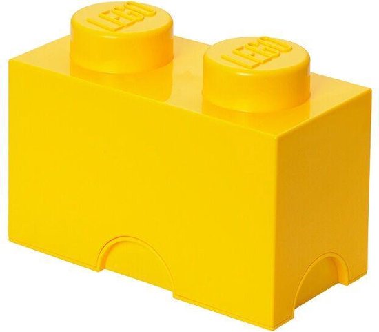 LEGO Storage Brick Opbergbox - 2,7L - Kunststof - Geel