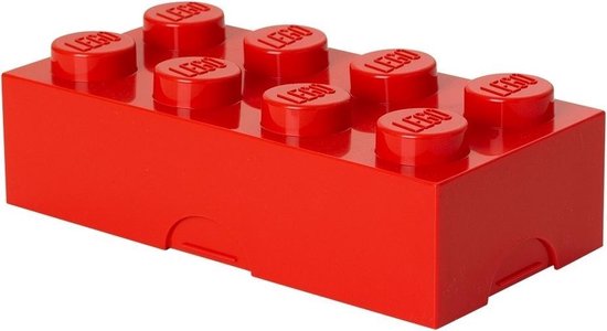 Lego Classic Lunchbox - Brick 8 - Rood