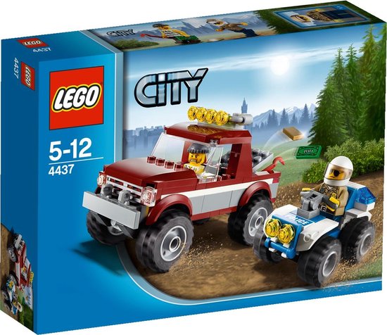 LEGO City Politieachtervolging - 4437