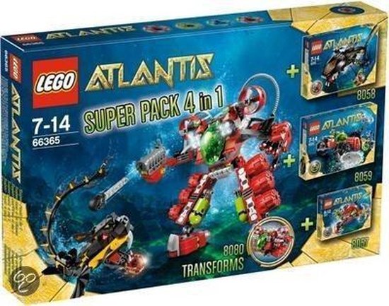 LEGO Atlantis Superpack 4 in 1 - 66365