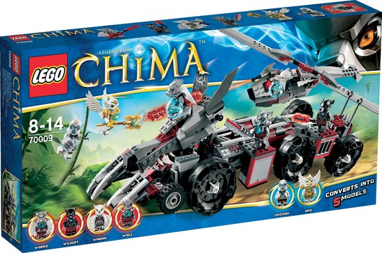 LEGO Chima Worriz' Strijdperk - 70009