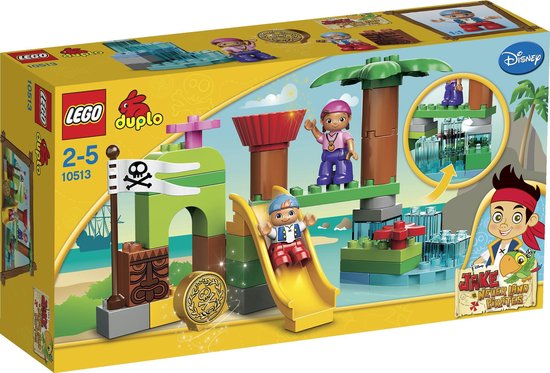 LEGO DUPLO Jake en de Nooitgedachtland Piraten Nooitgedachtland Schuilplaats - 10513