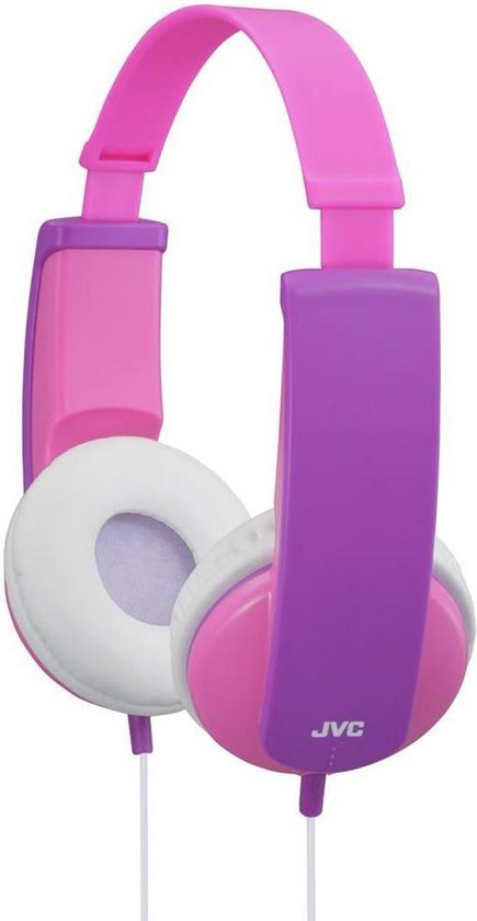 JVC HA-KD5 - On-ear kinder koptelefoon - Roze/Paars