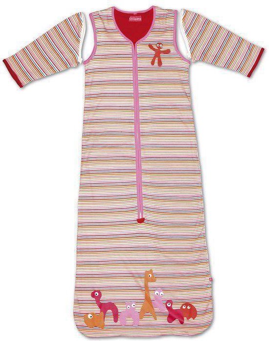 Little Company Solo Sleeper Stripe Babyslaapzak - 110 cm - Roze