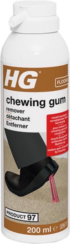 HG chewing gum remover (HG product 97) - 200ml - bevriest kauwgom