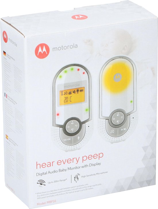 Motorola - Babymonitor MBP16 Audio