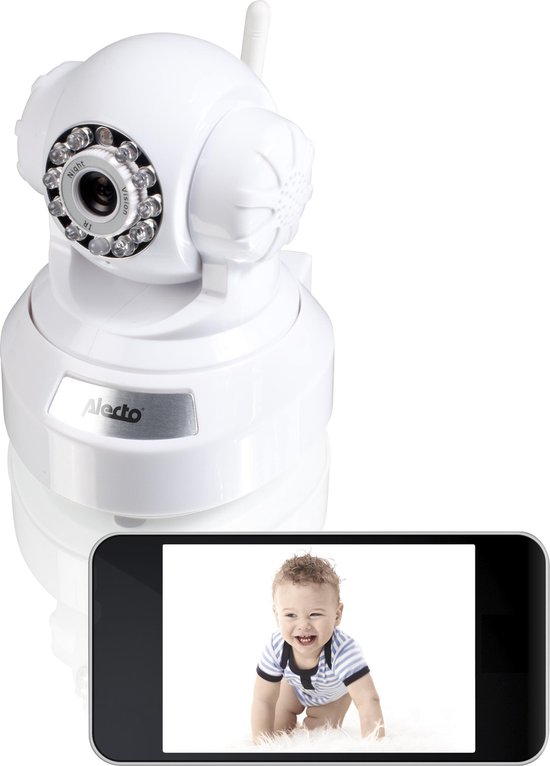 Alecto IVM-150 Babyfoon met camera - Wit
