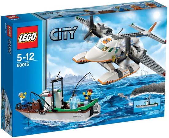 LEGO City Kustwacht Vliegtuig - 60015