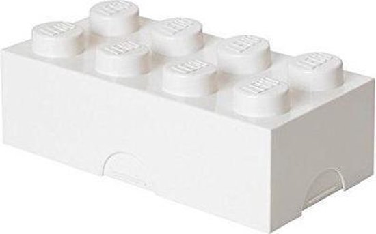 Lego Classic Lunchbox - Brick 8 - Wit