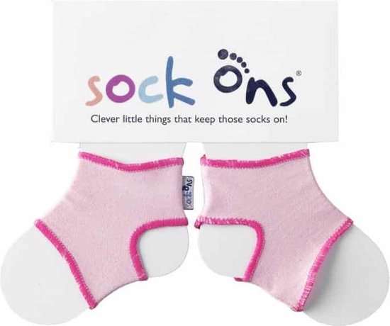 Sock Ons - Babysokjes 0-6 maanden - Roze