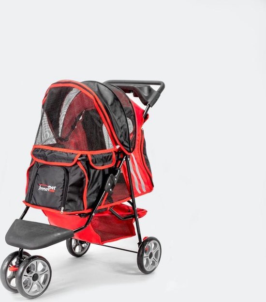 Innopet hondenbuggy All Terrain-Black/Red - Huisdier