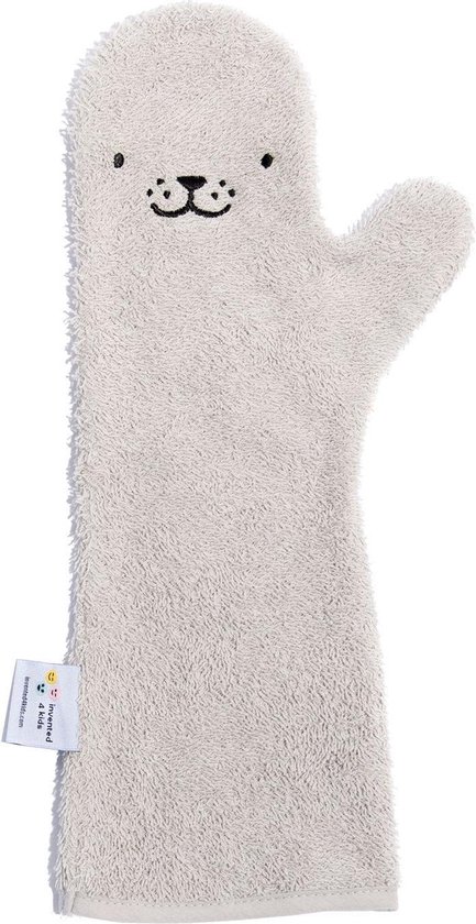 Baby Shower Glove Seal grijs