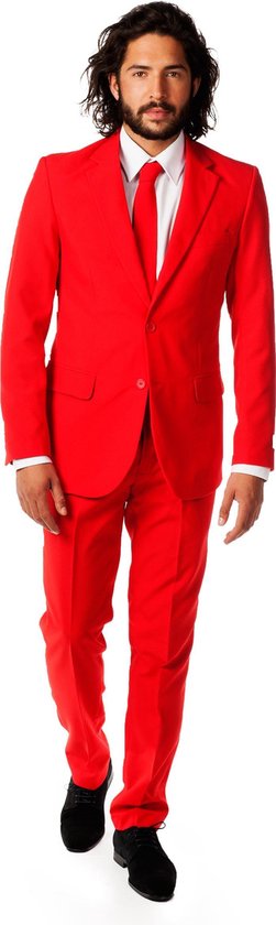 OppoSuits Red Devil - Kostuum - Maat 50