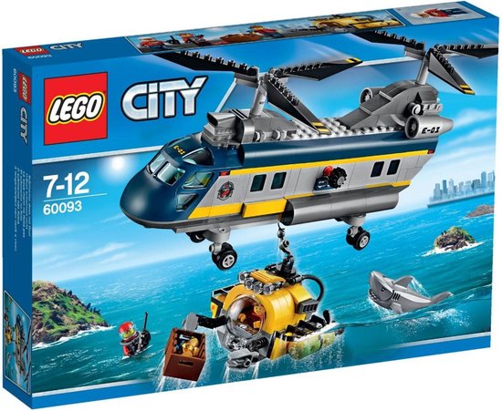 LEGO City Diepzee Helikopter - 60093