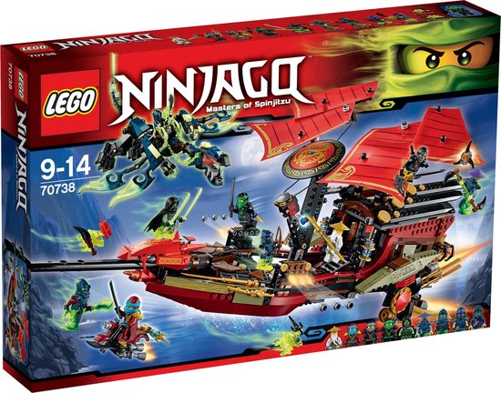 LEGO NINJAGO Laatste Vlucht van de Destiny's Bounty - 70738