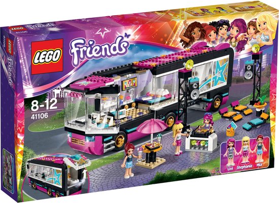 LEGO Friends Popster Toerbus - 41106
