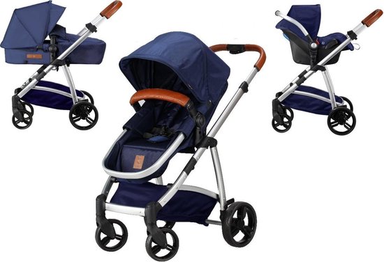 Born Lucky Rapido Kinderwagen - Blauw