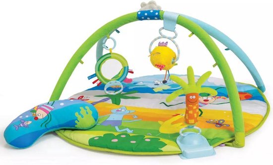 Taf Toys Baby gym - Speelkleed met afneembare bogen en speeltjes - 0 - 24 mnd