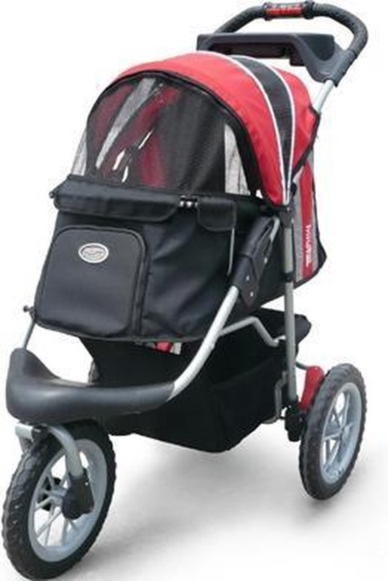 Hondenbuggy Comfort EFA Zwart/Rood