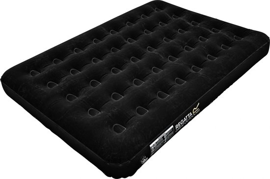 Regatta Flock Airbed Dbl Luchtbed (camping) - Zwart