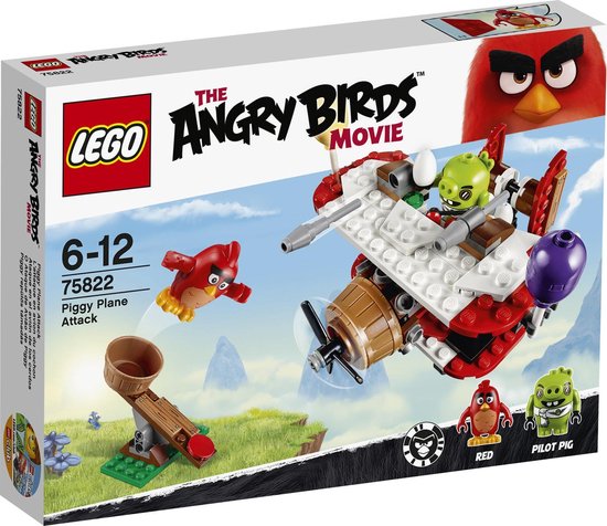 LEGO Angry Birds Piggy Vliegtuigaanval - 75822