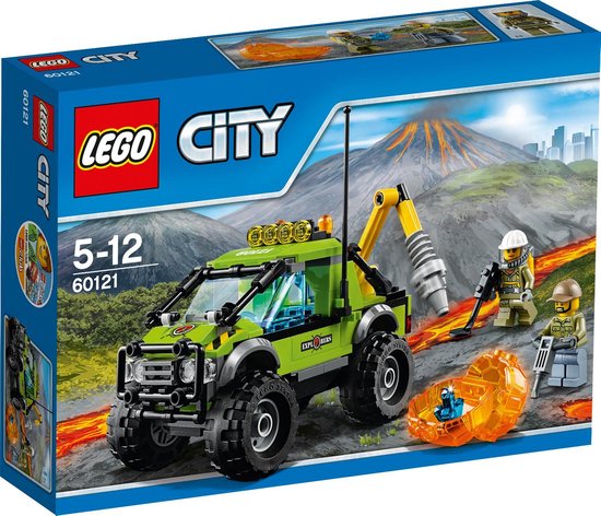 LEGO City Vulkaan Onderzoekstruck - 60121