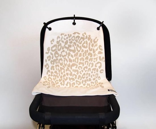 Kurtis Baby Peace Zonnedoek Kinderwagen - Leopard White