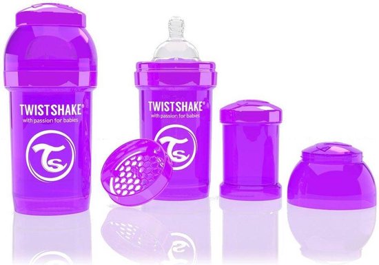 Twistshake Anti-colic babyfles - Purple
