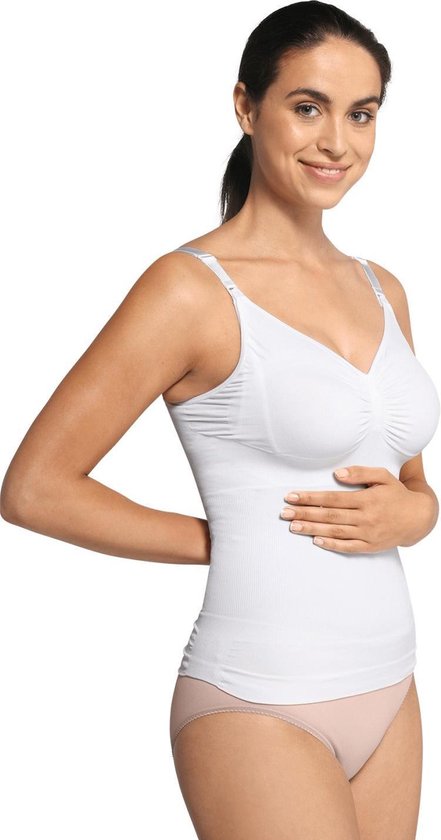 Carriwell Voedingstop - Shapewear - Wit -S