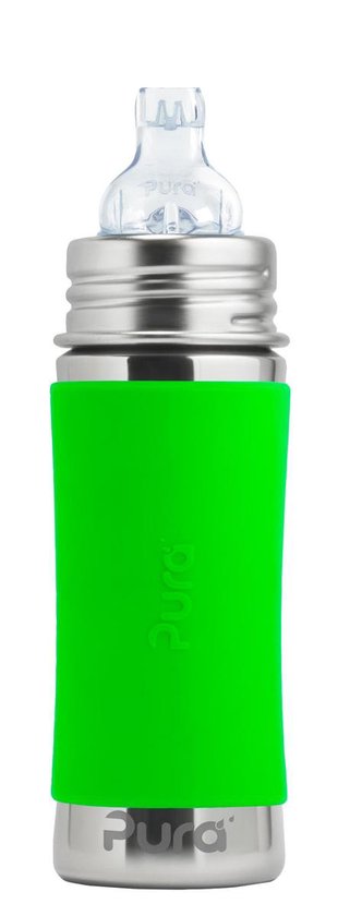 Pura tuitfles 325 ml inclusief groene sleeve en reisdop