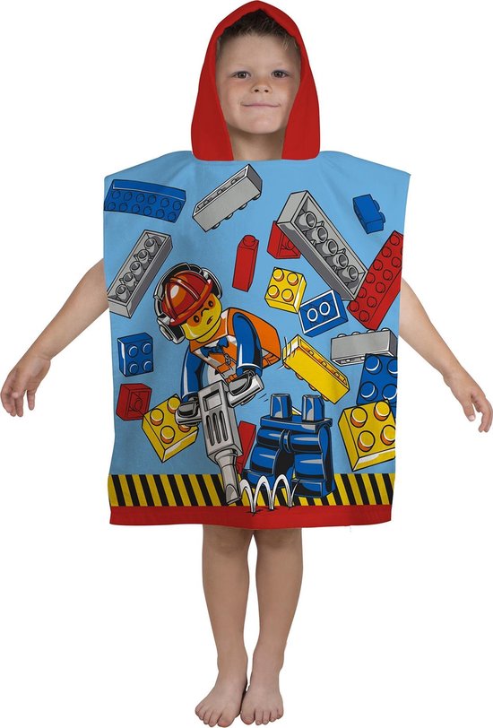 Lego City Construction  - Poncho - 50 x 115 cm - Multi