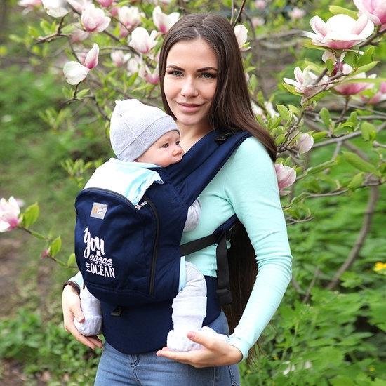 Love and Carry® AIR ergonomische draagzak "My Ocean"