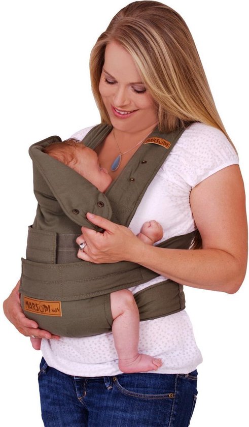 Marsupi Marsupi Olive groen draagzak - Kies uw maat: L - Draagzak - Effen, Groen