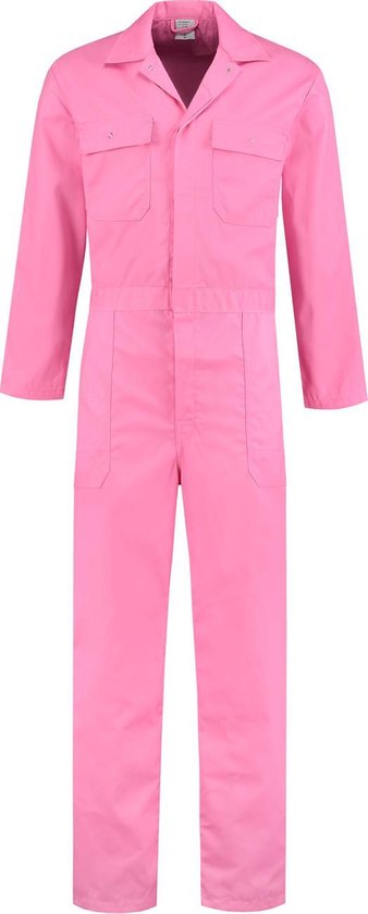 EM Workwear Overall Polyester/Katoen Roze - Maat 46