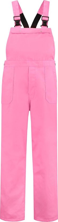 EM Workwear Tuinbroek Polyester/Katoen  Roze - Maat 48