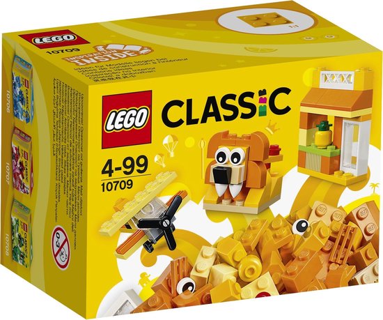 LEGO Classic Oranje Creatieve Doos - 10709