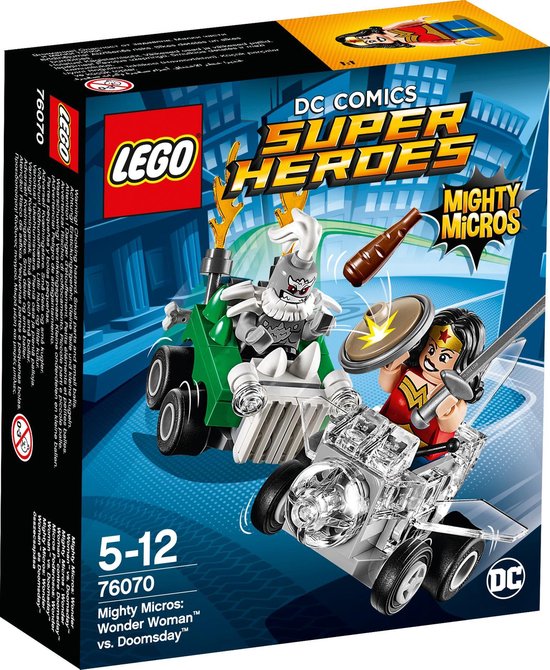 LEGO Super Heroes Mighty Micros Wonder Woman vs. Doomsday - 76070