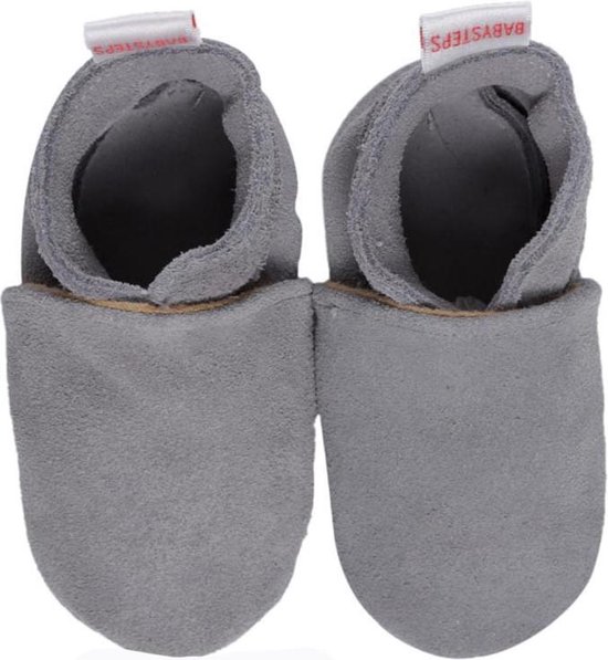 BabySteps slofjes Plain Grey maat 20/21