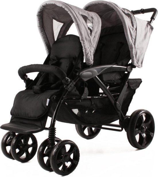 Tandem Kees Luxe Black Grey Linnen