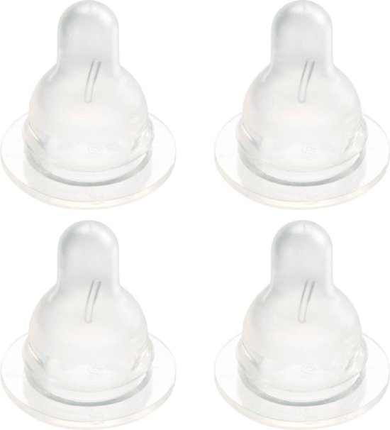 Difrax Flessenspeen Natural - Small - 4 stuks