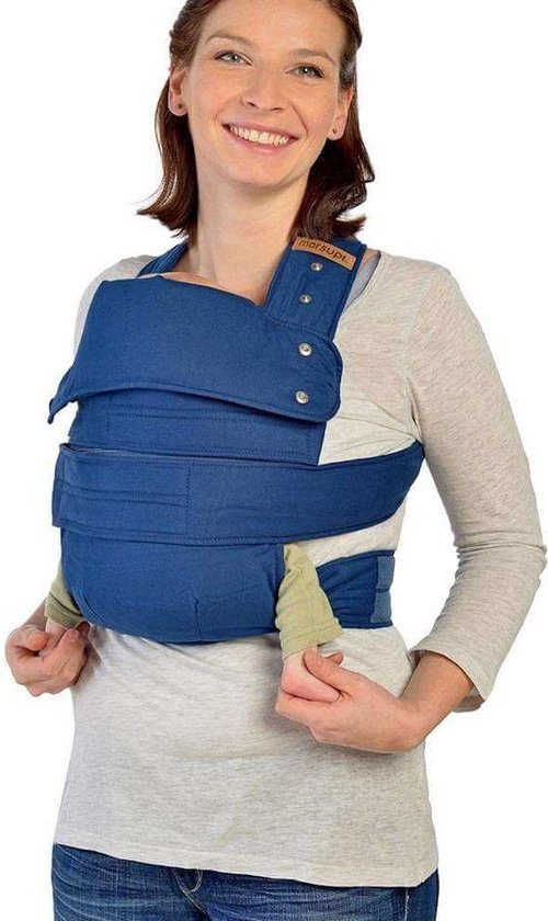 Marsupi Draagzak Marsupi Blauw Blue Ocean - Kies uw maat: XL - Draagzak - Blauw