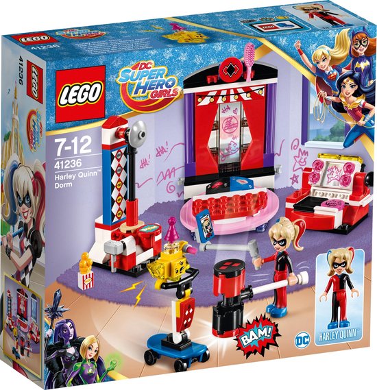 LEGO DC Super Hero Girls Harley Quinn Nachtverblijf - 41236