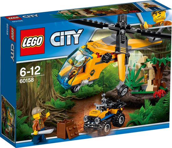 LEGO City Jungle Vrachthelikopter - 60158
