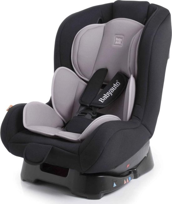 Babyauto Lolo Autostoel - Groep 0+ en 1 - Black Grey