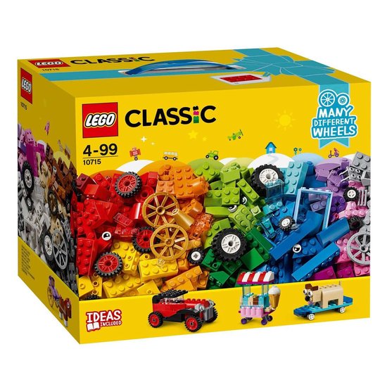 LEGO Classic Stenen op Wielen - 10715