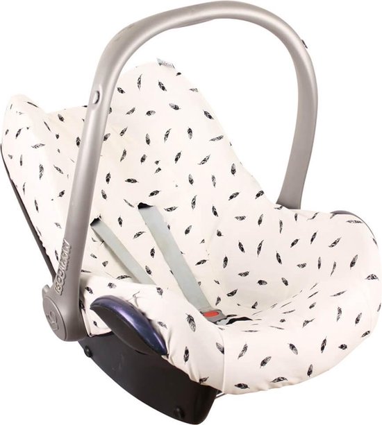 Ukje Hoes voor Maxi-Cosi Cabriofix Pebble - Perfect fit - Veertjes